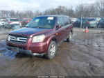 2007 Honda Pilot Ex-l Purple vin: 5FNYF18547B003728