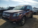 2007 Honda Pilot Exl Burgundy vin: 5FNYF18547B006273