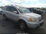 2007 Honda Pilot Ex-l Silver vin: 5FNYF18547B008458