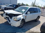 2007 Honda Pilot Ex-l White vin: 5FNYF18557B007349