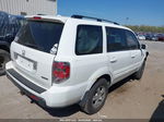 2007 Honda Pilot Ex-l White vin: 5FNYF18557B007349