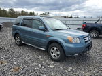 2007 Honda Pilot Exl Синий vin: 5FNYF18557B032722