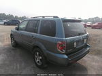 2007 Honda Pilot Ex-l Синий vin: 5FNYF18567B028081