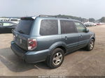 2007 Honda Pilot Ex-l Синий vin: 5FNYF18567B028081