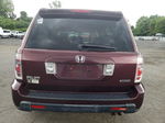 2007 Honda Pilot Exl Burgundy vin: 5FNYF18577B029787