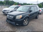 2007 Honda Pilot Ex-l Black vin: 5FNYF18577B031636