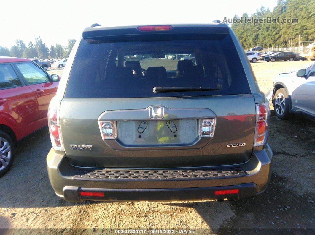 2007 Honda Pilot Ex-l Gray vin: 5FNYF18577B033015