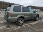 2007 Honda Pilot Exl Зеленый vin: 5FNYF18597B019486