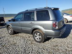 2007 Honda Pilot Exl Gray vin: 5FNYF18597B022386