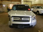 2007 Honda Pilot Exl Silver vin: 5FNYF185X7B017858