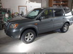 2007 Honda Pilot Ex-l Gray vin: 5FNYF18607B014959