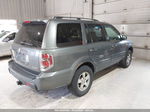 2007 Honda Pilot Ex-l Gray vin: 5FNYF18607B014959