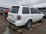 2007 Honda Pilot Exl White vin: 5FNYF18667B006459