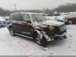 2007 Honda Pilot Ex-l Maroon vin: 5FNYF186X7B005542