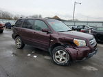 2007 Honda Pilot Exl Бордовый vin: 5FNYF186X7B023233