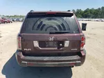 2007 Honda Pilot Exl Burgundy vin: 5FNYF18757B030194