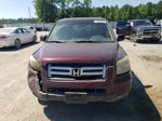 2007 Honda Pilot Exl Burgundy vin: 5FNYF18757B030194