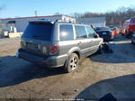 2007 Honda Pilot Ex-l Gray vin: 5FNYF18777B001473