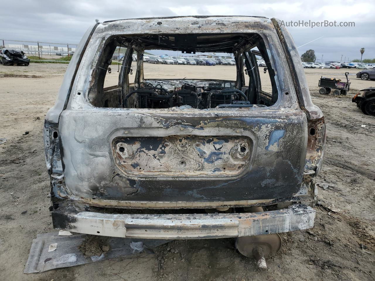 2007 Honda Pilot Lx Burn vin: 5FNYF28107B018875