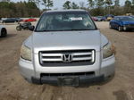 2007 Honda Pilot Lx Silver vin: 5FNYF28117B009893