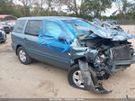 2007 Honda Pilot Lx Blue vin: 5FNYF28117B040948