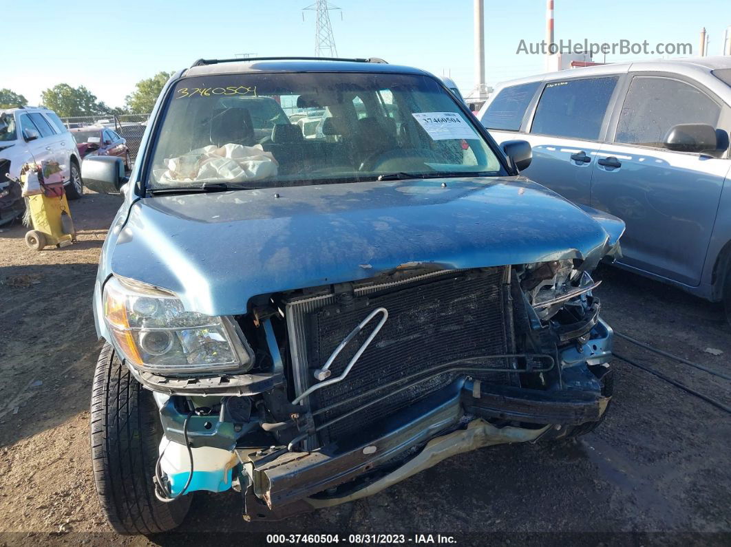 2007 Honda Pilot Lx Blue vin: 5FNYF28147B013260