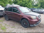 2007 Honda Pilot Lx Purple vin: 5FNYF28167B025362