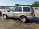 2007 Honda Pilot Lx Tan vin: 5FNYF28177B017058