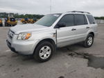 2007 Honda Pilot Lx Gray vin: 5FNYF28177B040825