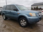 2007 Honda Pilot Lx Teal vin: 5FNYF28197B000262