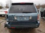 2007 Honda Pilot Lx Teal vin: 5FNYF28197B000262