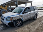 2007 Honda Pilot Lx Silver vin: 5FNYF28197B026778