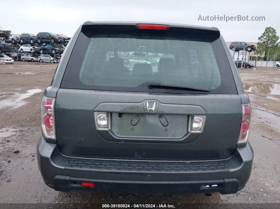 2007 Honda Pilot Lx Серый vin: 5FNYF28197B034671