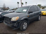 2007 Honda Pilot Lx Gray vin: 5FNYF28197B040552