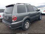 2007 Honda Pilot Lx Gray vin: 5FNYF28197B040552