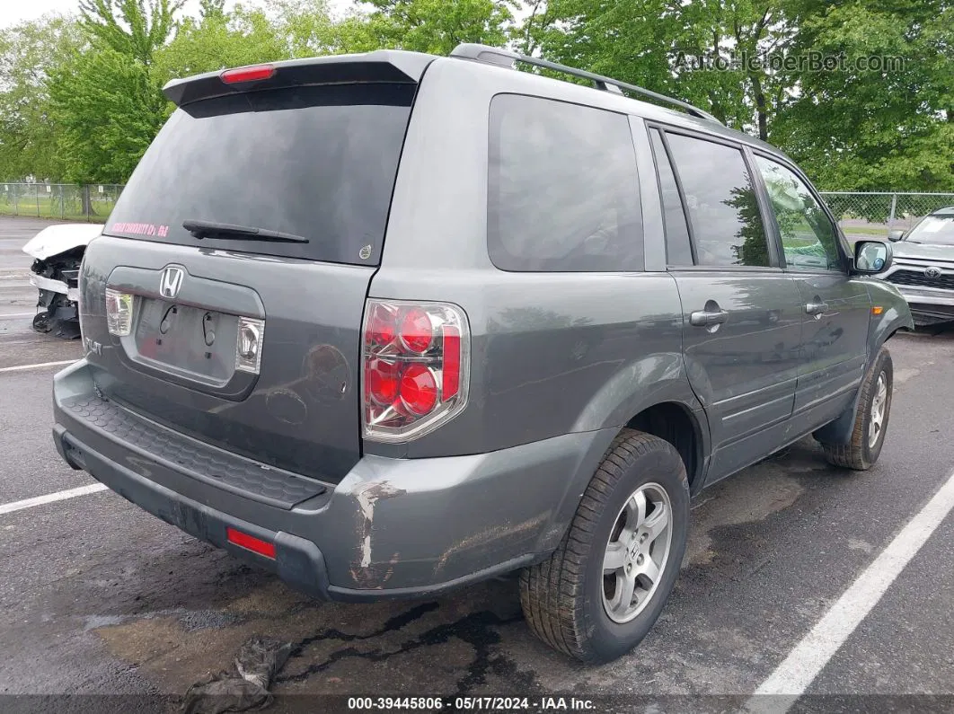 2007 Honda Pilot Ex Green vin: 5FNYF28417B024775