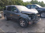 2007 Honda Pilot Ex Gray vin: 5FNYF28427B000095