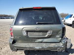 2007 Honda Pilot Ex Зеленый vin: 5FNYF28427B004373