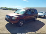 2007 Honda Pilot Ex Maroon vin: 5FNYF28467B016283