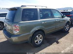 2007 Honda Pilot Ex Зеленый vin: 5FNYF28467B020897