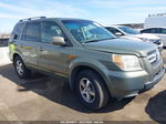 2007 Honda Pilot Ex Green vin: 5FNYF28467B020897