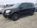 2007 Honda Pilot Ex Black vin: 5FNYF28467B028322