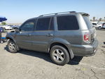 2007 Honda Pilot Ex Gray vin: 5FNYF28487B002269