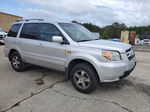 2007 Honda Pilot Ex Silver vin: 5FNYF28487B004264