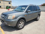 2007 Honda Pilot Ex Gray vin: 5FNYF28497B045261