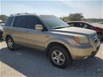 2007 Honda Pilot Exl Beige vin: 5FNYF28507B033640