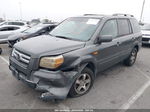 2007 Honda Pilot Ex-l Gray vin: 5FNYF28507B038272