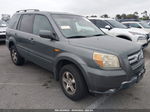 2007 Honda Pilot Ex-l Gray vin: 5FNYF28507B038272