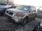 2007 Honda Pilot Ex-l Beige vin: 5FNYF28517B015793