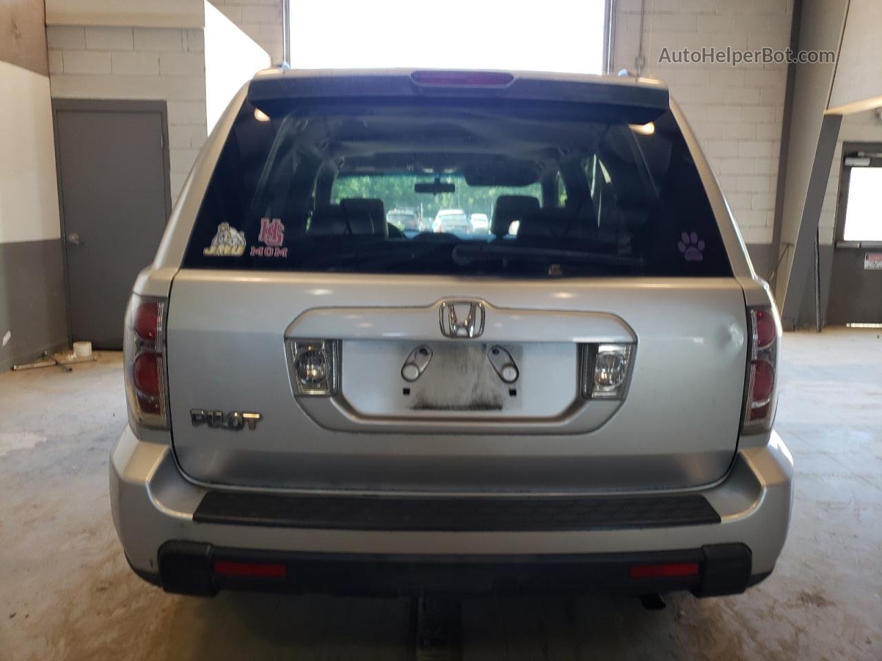 2007 Honda Pilot Exl Silver vin: 5FNYF28527B036412